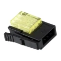 3M 3-Way IDC Connector Male for Cable, 1 Row, 3 Contacts, 32V AC, 3A, Gold over Nickel Plating 37103-B122-00E MB