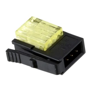 3M 3-Way IDC Connector Male for Cable, 1 Row, 3 Contacts, 32V AC, 3A, Gold over Nickel Plating 37103-B122-00E MB