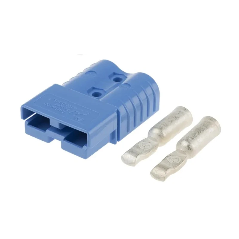 Anderson Power Products SB120 Series 2 Way Male Battery Connector, Straight Cable 600V 120A SB120
