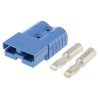 Anderson Power Products SB120 Series 2 Way Male Battery Connector, Straight Cable 600V 120A SB120