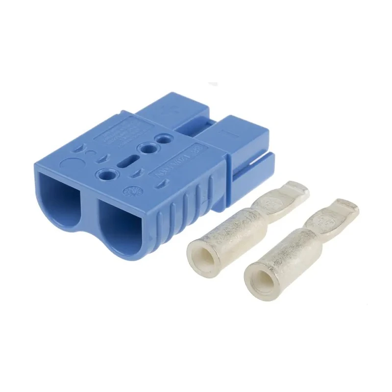 Anderson Power Products SB120 Series 2 Way Male Battery Connector, Straight Cable 600V 120A SB120