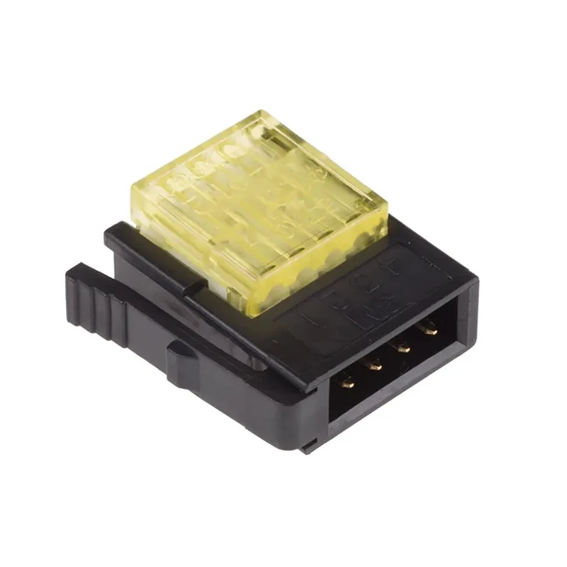 3M 4-Way IDC Connector Male for Cable, 1 Row, 3A Current, 32V AC, Gold Plated Contacts 37104-B122-00E MB