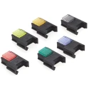 3M 3-Way IDC Connector Female for Cable, 1 Row, 3A Current, 2mm Pitch, Gold Over Nickel Contacts 37303-A165-00E MB