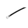 Bivar PCB 1-Way Straight Flexible LED Light Pipe Clear Lens Green LED Included 3 mm FLPV6.0-SG