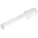 Bivar 5 mm Clear Rear Panel 1-Way Straight Rigid LED Light Pipe PLP5-750