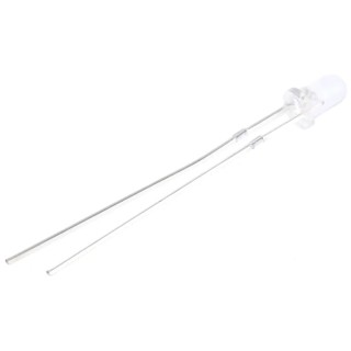 Bivar UV3TZ Series 1-LED UV LED 395 nm 20 mW 15 ° Viewing Angle 2-Pin Through Hole Package UV3TZ-395-15