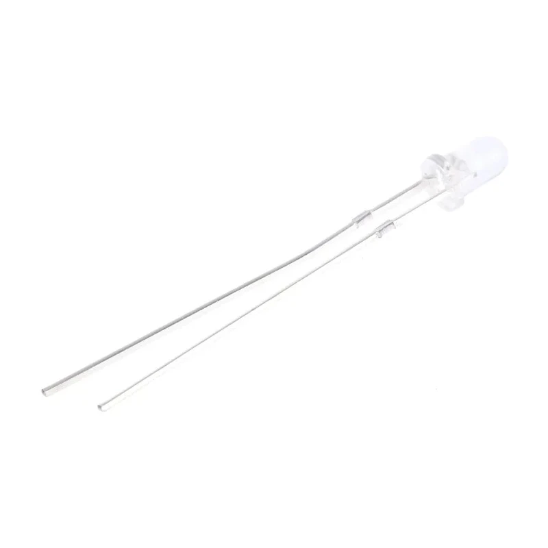Bivar UV3TZ Series 1-LED UV LED 395 nm 20 mW 15 ° Viewing Angle 2-Pin Through Hole Package UV3TZ-395-15