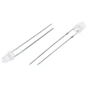 Bivar UV3TZ Series 1-LED UV LED 390 nm 20 mW 15 ° Viewing Angle, 2-Pin Through Hole UV3TZ-390-15