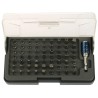 Crescent Phillips, Pozidriv, Torx, Hex, Tri-Wing Screwdriver Bit Set 64 Pieces 1/4 in Drive CBK64EU