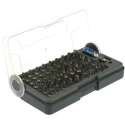Crescent Phillips, Pozidriv, Torx, Hex, Tri-Wing Screwdriver Bit Set 64 Pieces 1/4 in Drive CBK64EU