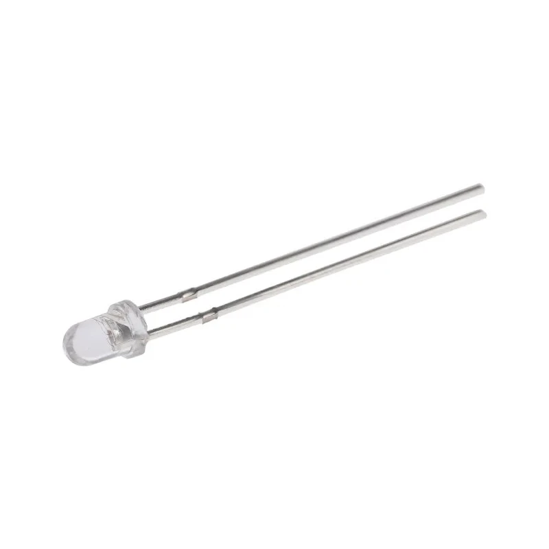 Bivar UV3TZ Series 1-LEDs UV LED 400 nm 40 mW 30 ° Viewing Angle 2-Pin Through Hole Package UV3TZ-400-30
