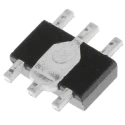 Nisshinbo Micro Devices 5-Channel Low Dropout Voltage Regulator 400 mA 3.3V SOT-89 5-Pin NJM2880U1-33-TE1