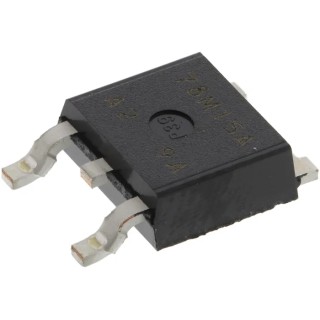 Nisshinbo Micro Devices 5-Channel Linear Voltage Regulator 500mA 15V TO-252 3-Pin NJM78M15DL1A-TE1