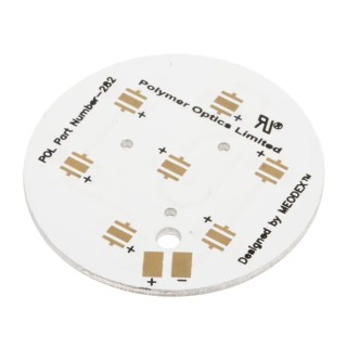 Polymer Optics LED Prototyping Board for Cree XP-C, XP-E & XP-G Series LEDs, SSC Z5 Series LEDs 282