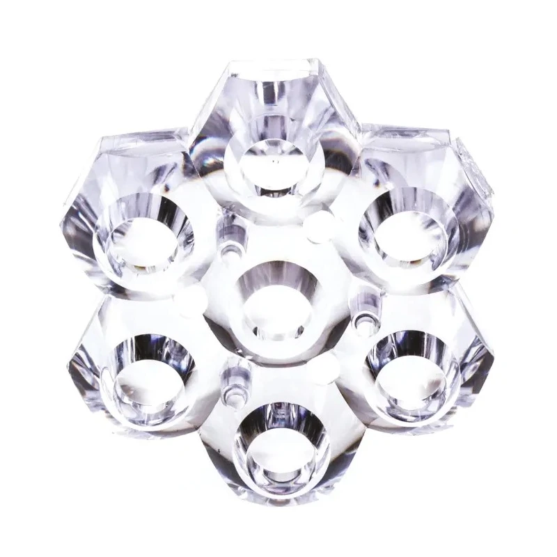 Polymer Optics Modular LED Optics Series 7-Way LED Lens Polycarbonate 39.2mm Diameter 263