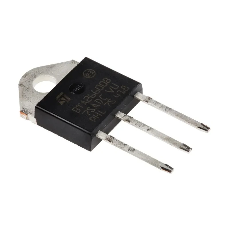 STMicroelectronics Through Hole 3-Pin TRIAC 25A 600V Gate Trigger 1.3V BTA26-600BRG