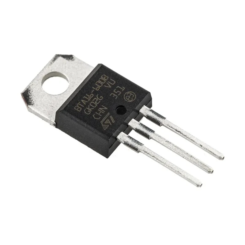 STMicroelectronics Through Hole 3-Pin TRIAC 16A 600V Gate Trigger 1.3V BTA16-600BRG
