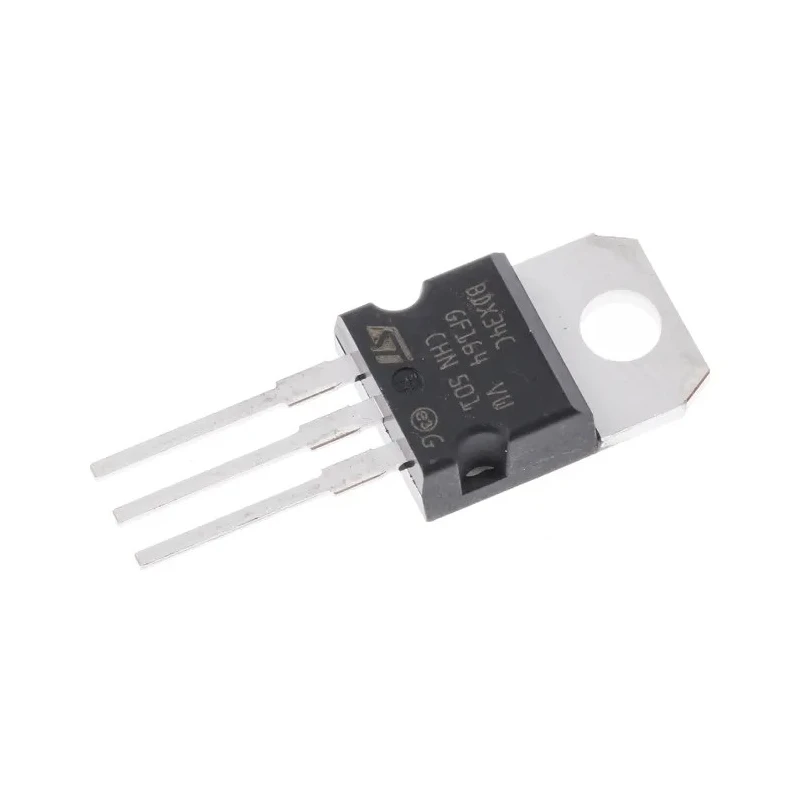 STMicroelectronics Darlington Transistor PNP 10 A 100 V 750 HFE 3-Pin TO-220 BDX34C