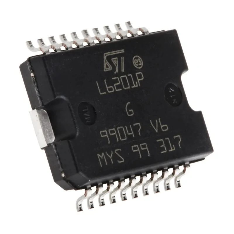 STMicroelectronics Brushed DC Motor Driver IC 48 V 4 A PowerSO 20-Pin L6201PS