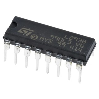 STMicroelectronics Brushed DC Motor Driver IC 36 V 2 A 16-Pin PDIP L293B