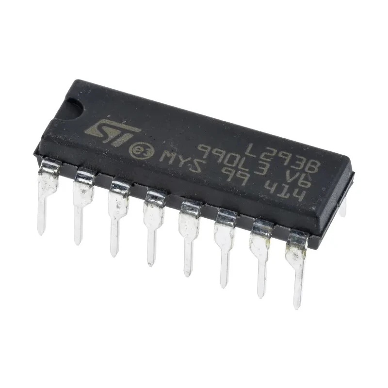 STMicroelectronics Brushed DC Motor Driver IC 36 V 2 A 16-Pin PDIP L293B
