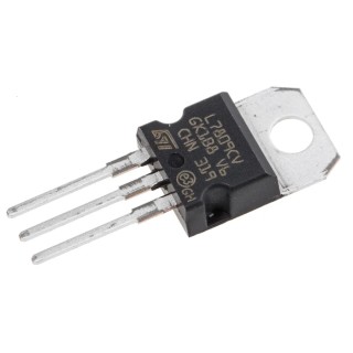 STMicroelectronics 5-Channel Linear Voltage Regulator 9V 1.5A TO-220 3-Pin L7809CV