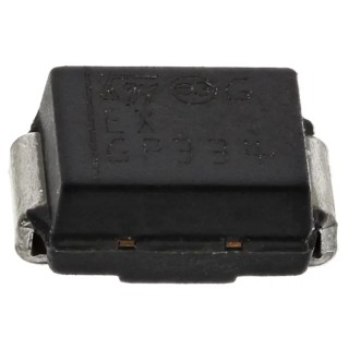 STMicroelectronics 1-Element Uni-Directional TVS Diode 600 W, 2-Pin DO-214 SM6T39A