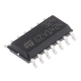 STMicroelectronics Operational Amplifier 1.3 MHz 14-Pin 30V SOIC LM324DT