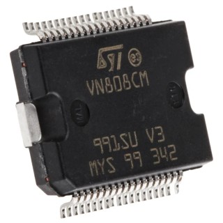 STMicroelectronics High Side 8 Channels Power Switch IC 36-Pin PowerSO Package VN808CM-E