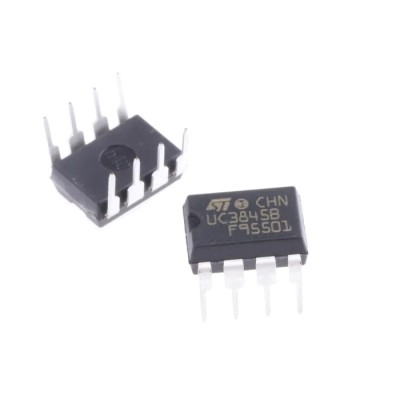 STMicroelectronics 8-Pin PDIP 5-Channel Current Mode PWM Controller 500 kHz 30V UC3845BN