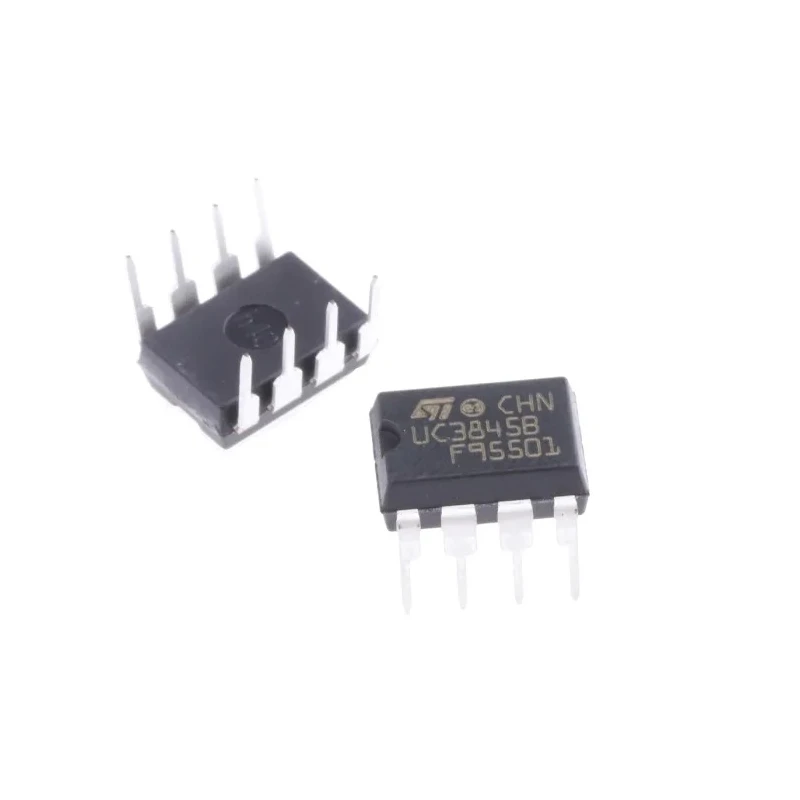 STMicroelectronics 8-Pin PDIP 5-Channel Current Mode PWM Controller 500 kHz 30V UC3845BN