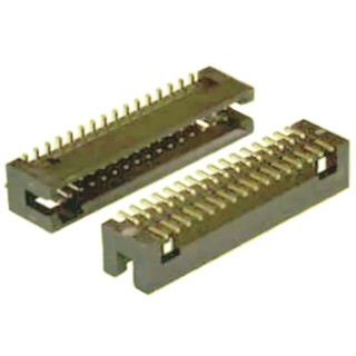 Amphenol Communications Solutions Minitek127 Series Straight Surface PCB Header, 6 Contacts, 1.27 mm Pitch, 2 Row MINITEK127
