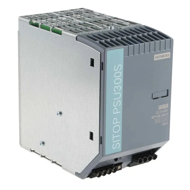 Siemens SITOP PSU300S Switched Mode DIN Rail Power Supply 550V AC Input 24V DC, 20 A Output DC 480W PSU300S