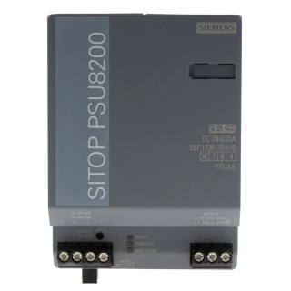 Siemens SITOP PSU8200 Switched Mode DIN Rail Power Supply 275V AC/DC Input 24V DC, 20 A Output, 480 W PSU8200