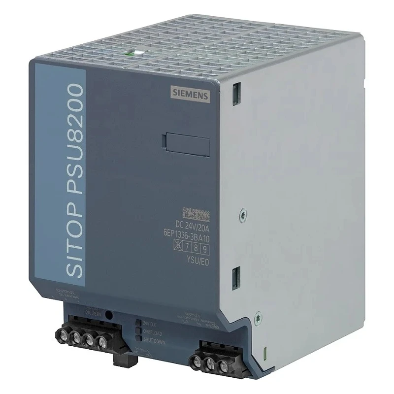 Siemens SITOP PSU8200 Switched Mode DIN Rail Power Supply 275V AC/DC Input 24V DC, 20 A Output, 480 W PSU8200