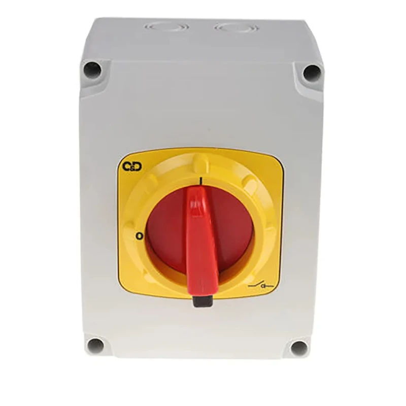 Craig & Derricott 6-Pole Base Isolator Switch IP65, 40A, 51 kW, 3-Phase, Screw Terminal 