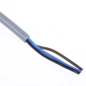 Pepperl + Fuchs Sensor Actuator Cable Female 3 Way Straight to Unterminated PVC Jacket Grey 5 m V3-GM-5M-PVC