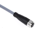 Pepperl + Fuchs Sensor Actuator Cable Female 3 Way Straight to Unterminated PVC Jacket Grey 5 m V3-GM-5M-PVC