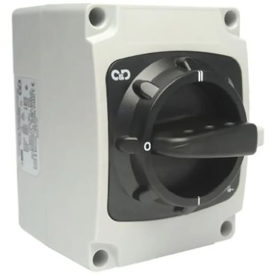 Craig & Derricott 4-Pole Base Isolator Switch IP65 40A 18.5 kW 