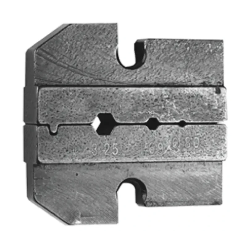 Telegartner XM Crimp Die Set Coaxial Type 3-Way Die Hex Sizes 0.8 mm, 1.69 mm, 3.25 mm Black N01003A0009