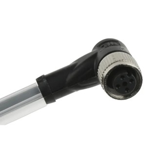 Pepperl + Fuchs Female 4 Way Right Angle to Unterminated Sensor Actuator Cable 10 m V1-W-10M-PVC