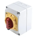 Craig & Derricott 6-Pole Base Isolator Switch IP65, 20A, 59 kW, 690V AC 