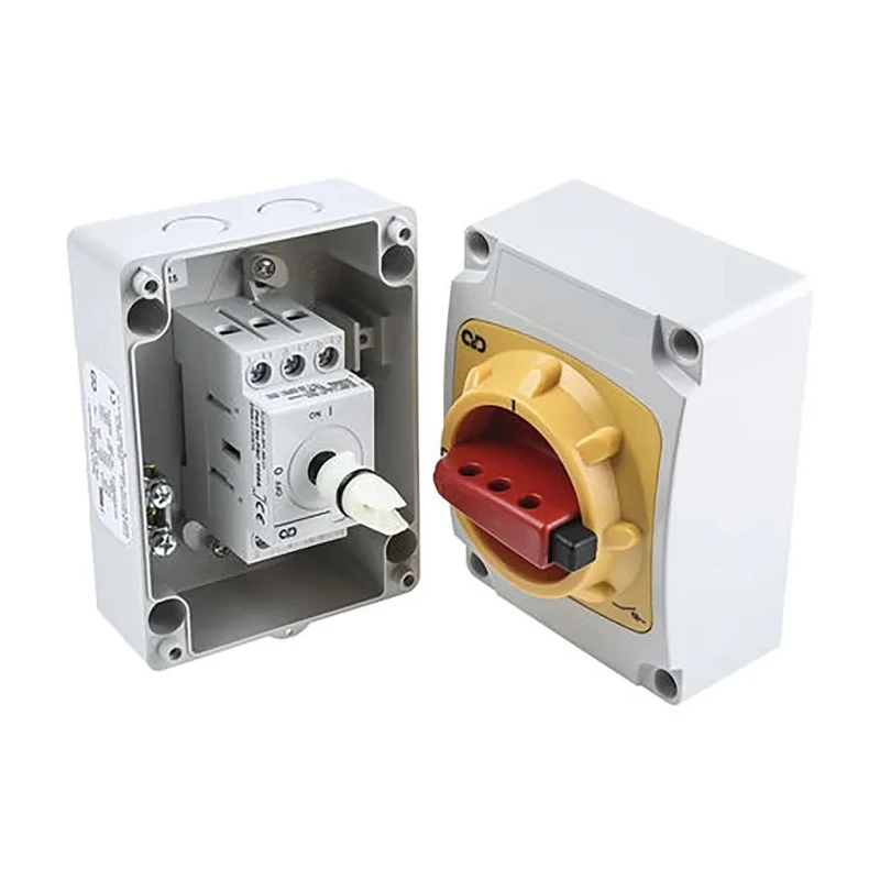 Craig & Derricott 6-Pole Base Isolator Switch IP65, 20A, 59 kW, 690V AC 