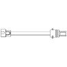 Craig & Derricott Switch Disconnector Shaft 265 mm SS Series SSH2/RS
