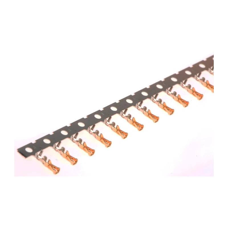 Amphenol Communications Solutions Minitek Series Female Crimp Terminal 2.00mm 2A Gold Plated Phosphor Bronze 77138-101LF