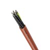 Lapp ÖLFLEX HEAT 180 SiHF Power Cable 7 Cores 2.5mm² 14 AWG Unscreened 50m Brown Red Silicone Rubber Sheath 0046024
