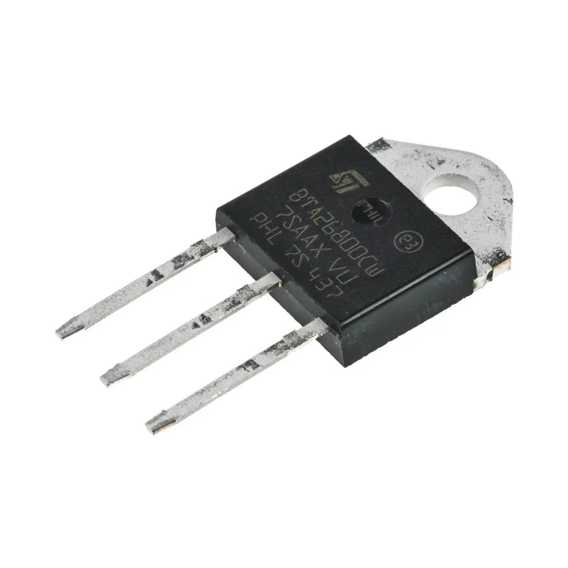 STMicroelectronics Through Hole 3-Pin TRIAC, Repetitive Peak Reverse Voltage 800 V, Gate Trigger 1.3 V BTA26-800CWRG