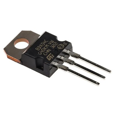 STMicroelectronics Darlington Transistor PNP 8A 100V 60W TO-220 3-Pin BDX54C