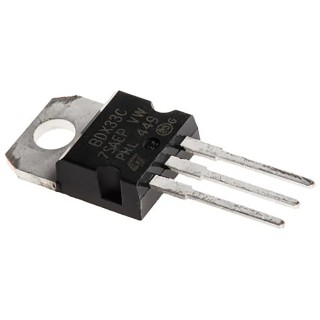 STMicroelectronics NPN Darlington Transistor 10 A 100 V TO-220 3-Pin BDX33C