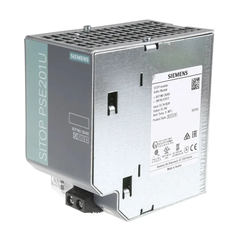 Siemens Buffer Module for use with SITOP, 24 to 28.8V DC Input Voltage Range, 40A Output Current 6EP1961-3BA01